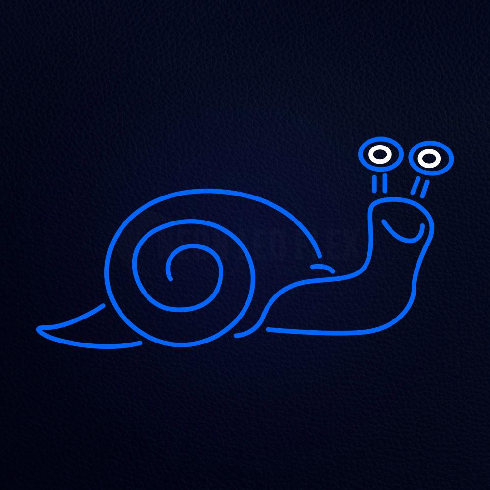 Snail Insects Neon Flex Sign