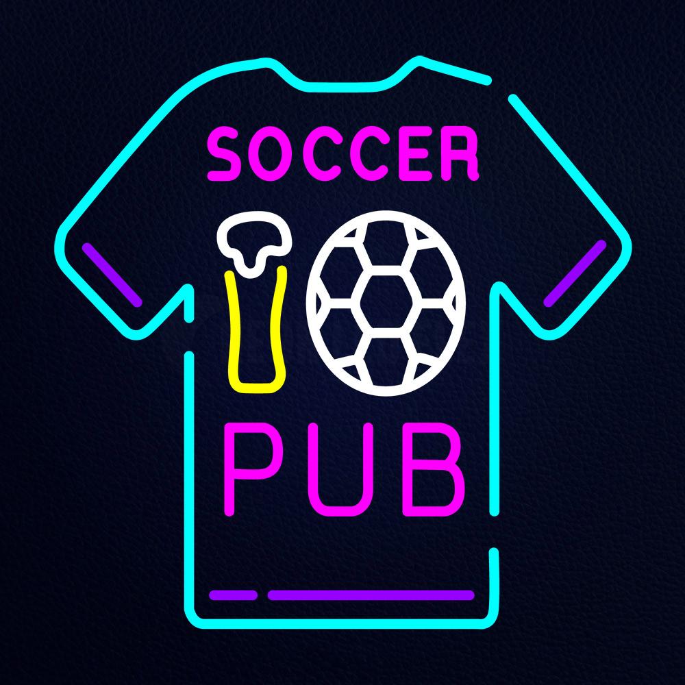 Soccer Pub Neon Flex Sign