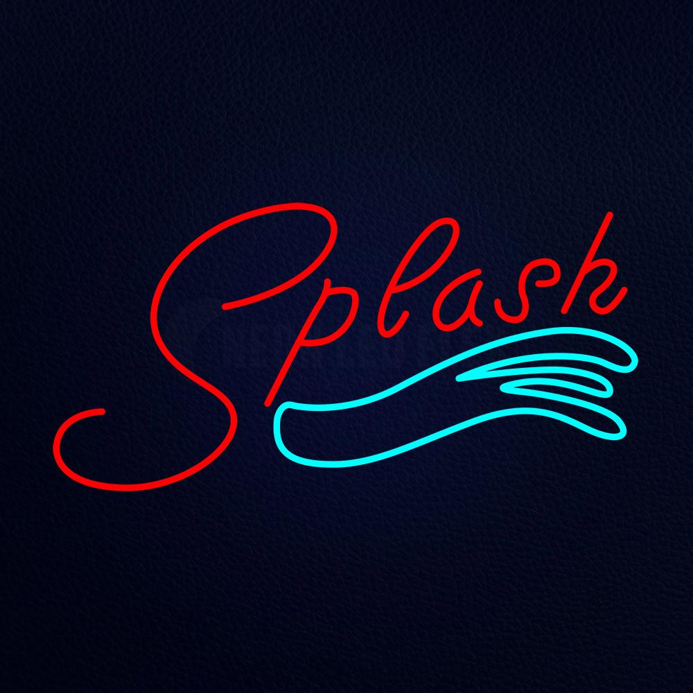 Splash Neon Flex Sign