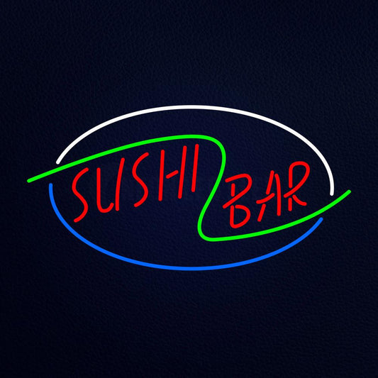 Stylish Sushi Bar Neon Flex Sign