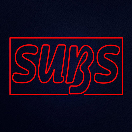 Subs Lightbox Neon Flex Sign