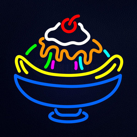 Sundae Logo Neon Flex Sign