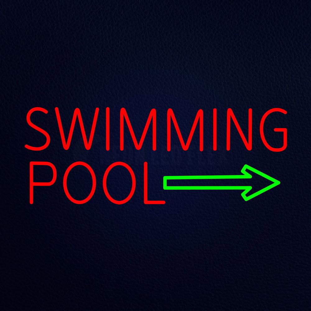 Swimming Pool Neon Flex Sign