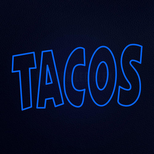 Tacos Neon Flex Sign