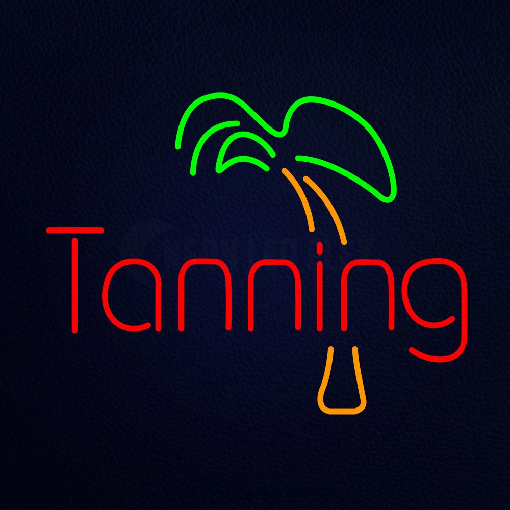 Tanning Neon Flex Sign