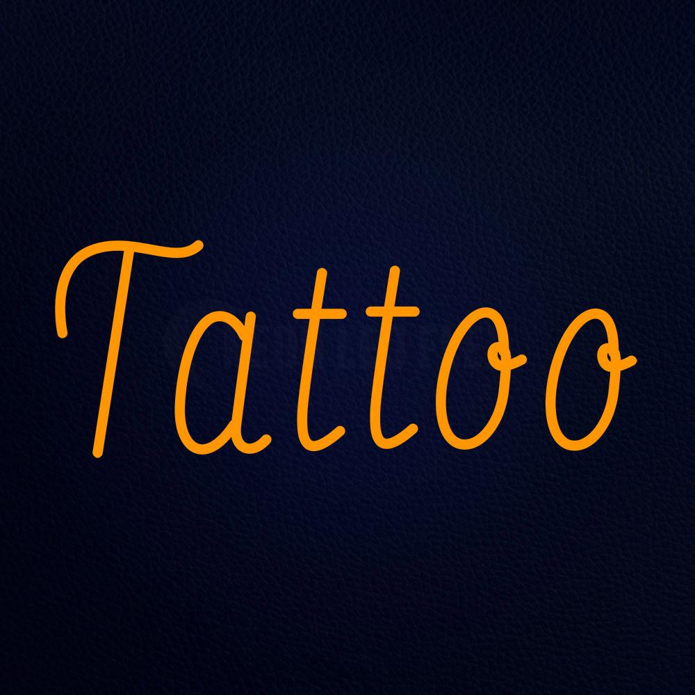 Tattoo Neon Flex Sign