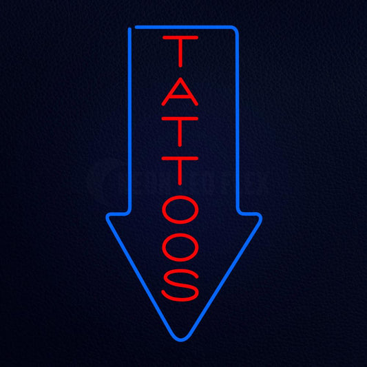 Tattoos Neon Flex Sign