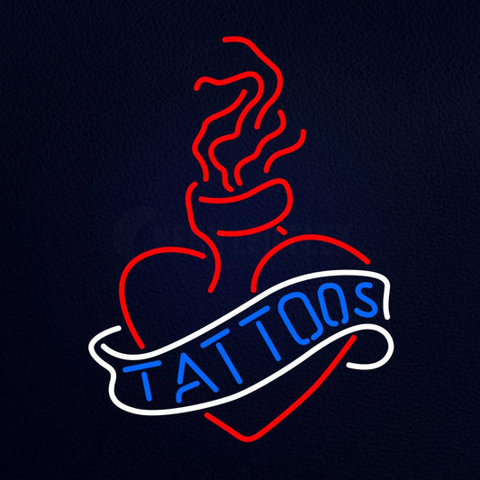 Tattoos Neon Flex Sign