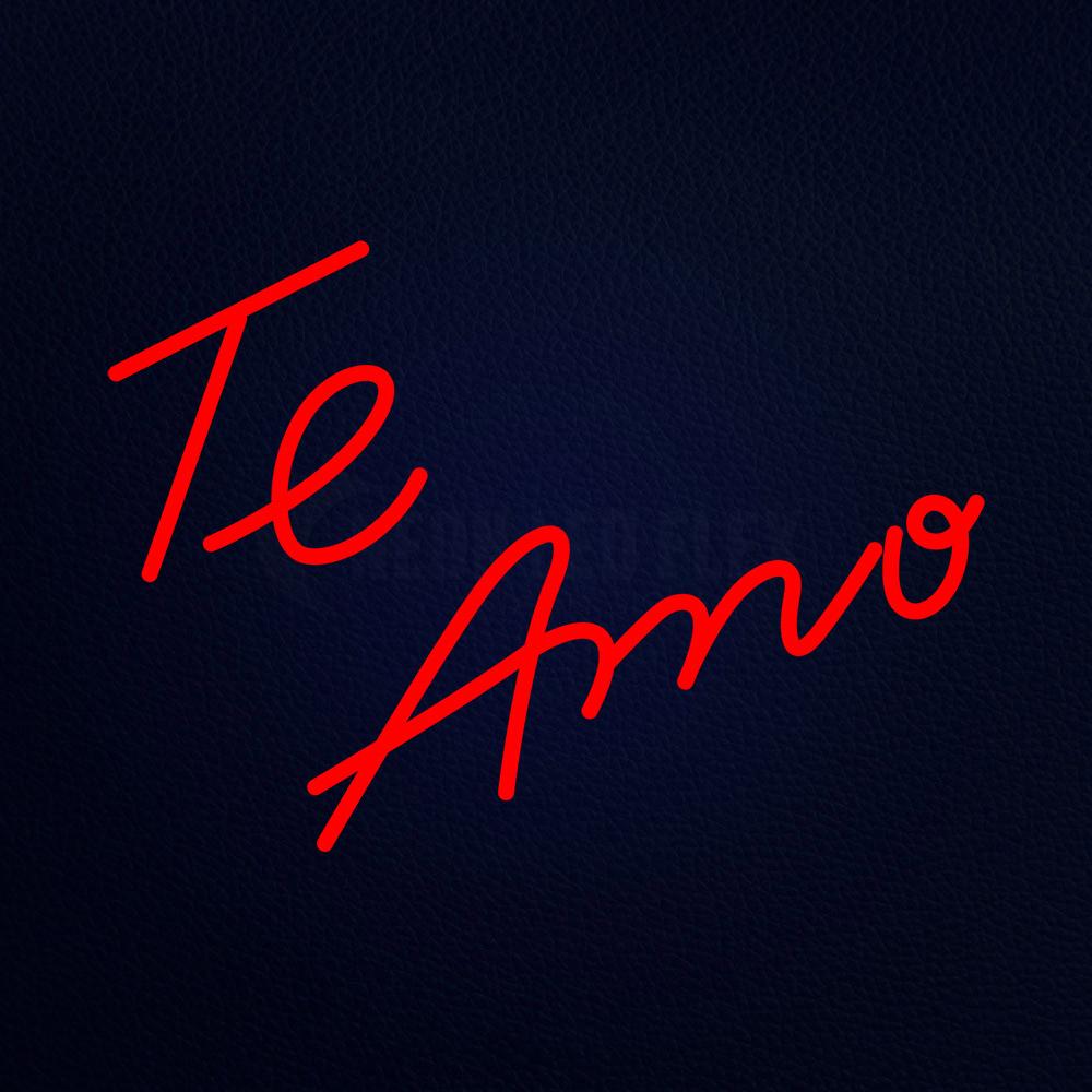 Te Amo Neon Flex Sign