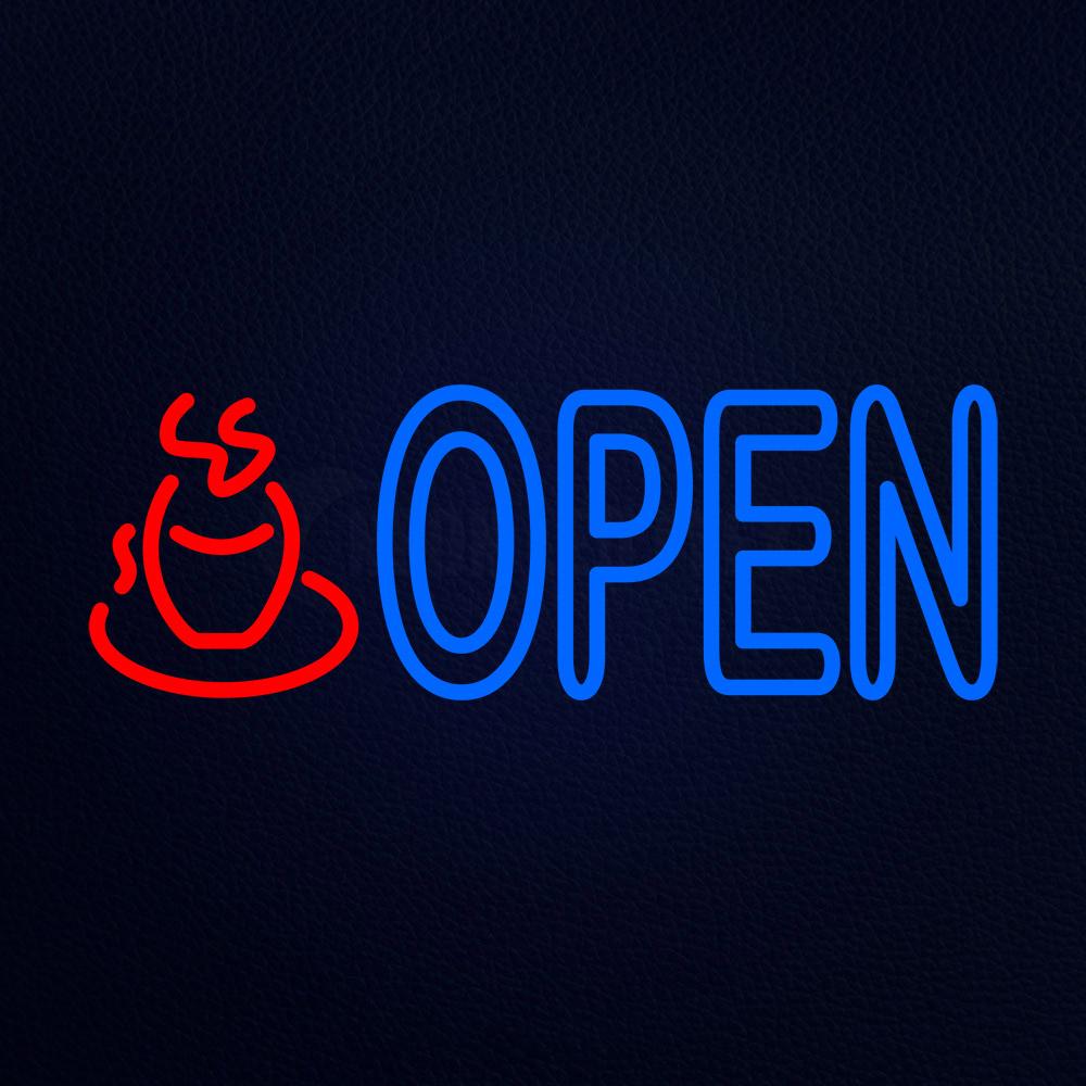 Tea Open Neon Flex Sign