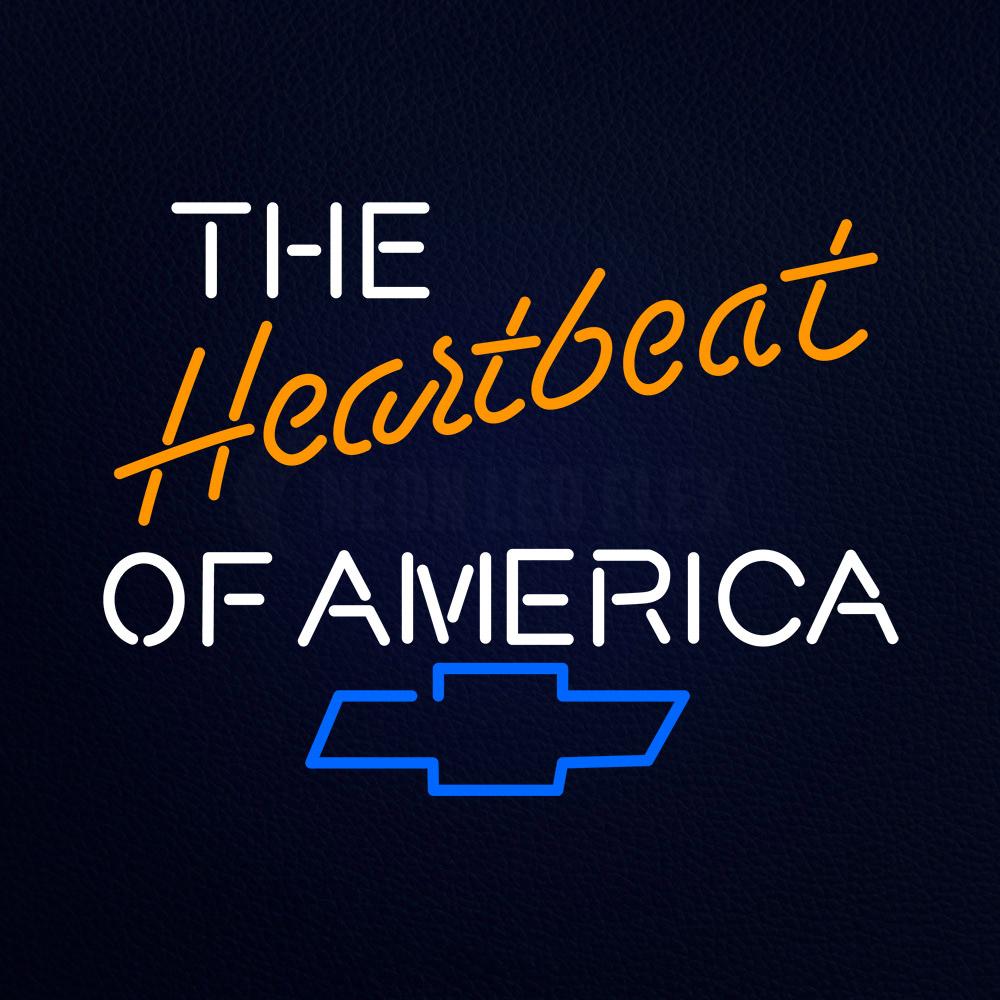 The Heartbeat of America Neon Flex Sign