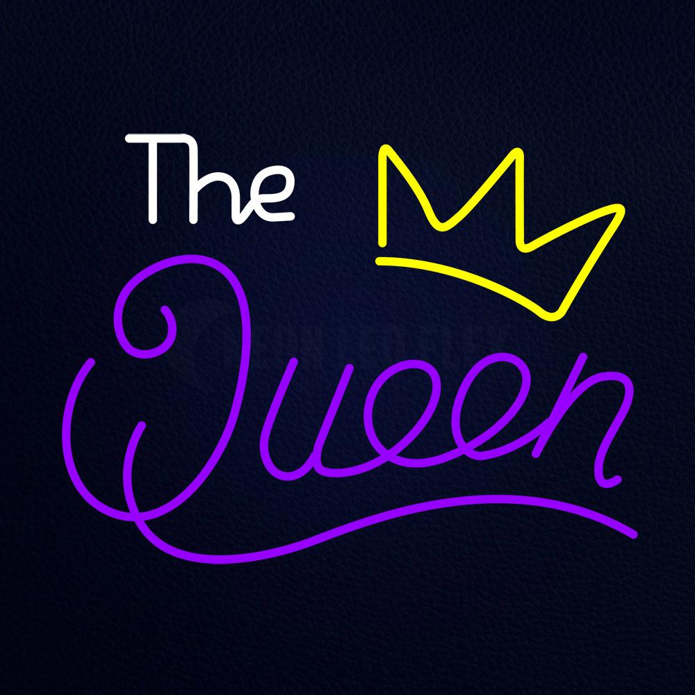 The Queen Neon Flex Sign