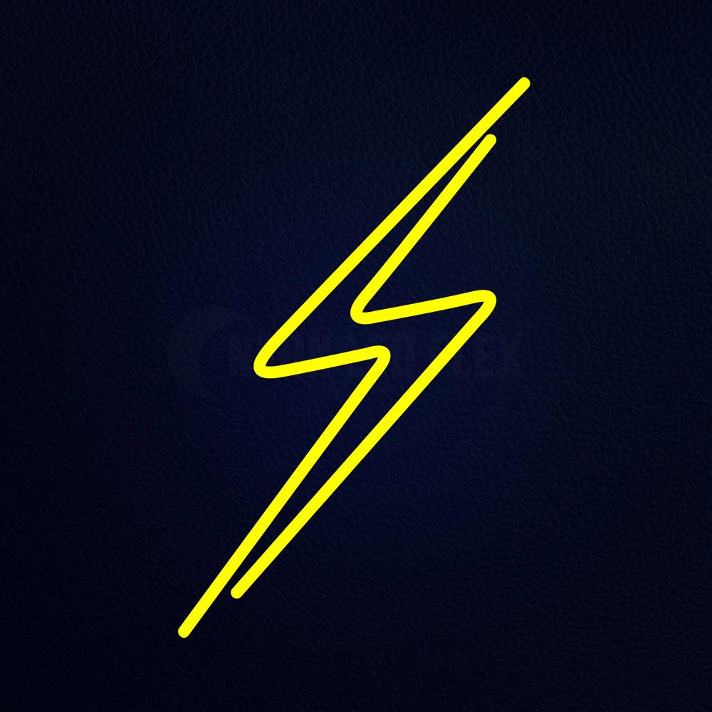 Thunderbolt Lightning Bolt Neon Flex Sign