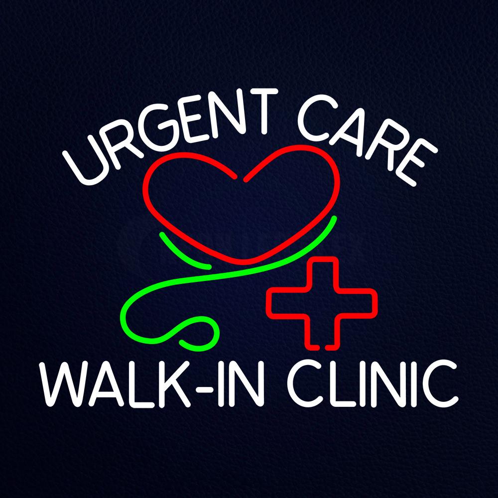 Urgent Care Walk in Clinic Neon Flex Sign