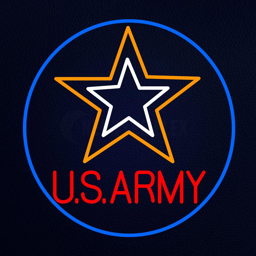 Us Army Neon Flex Sign