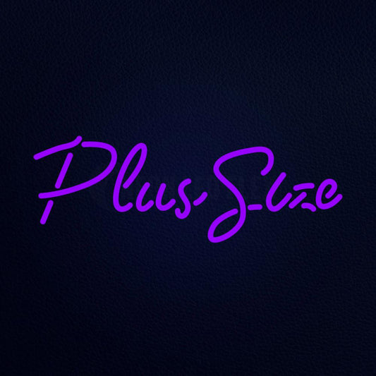 Us Size Neon Flex Sign