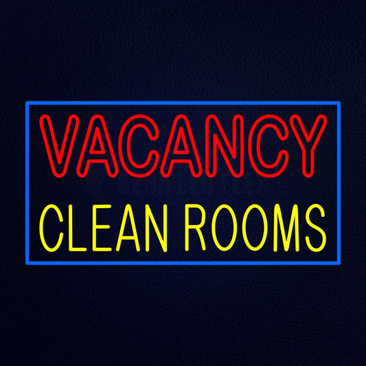 Vacancy Wings Neon Flex Sign