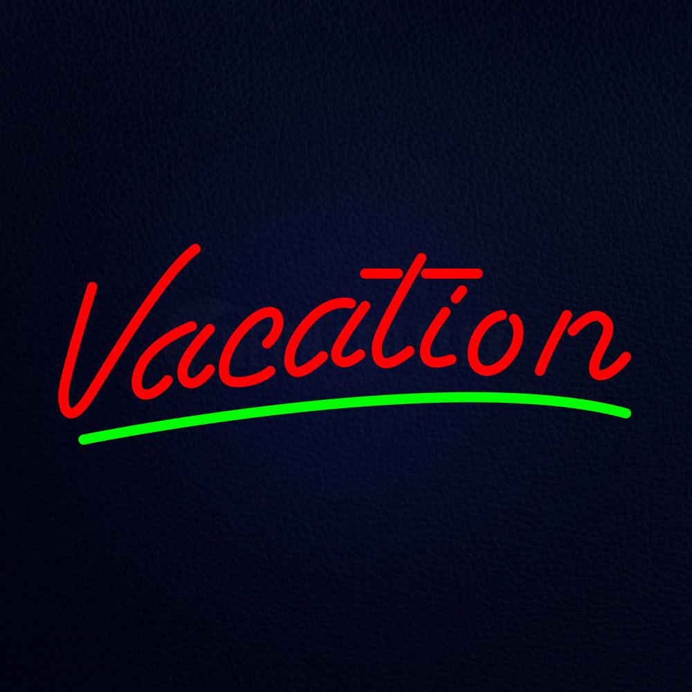 Vacation Neon Flex Sign