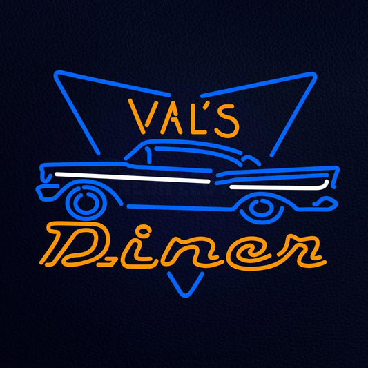 Vals Dinen Car Neon Flex Sign