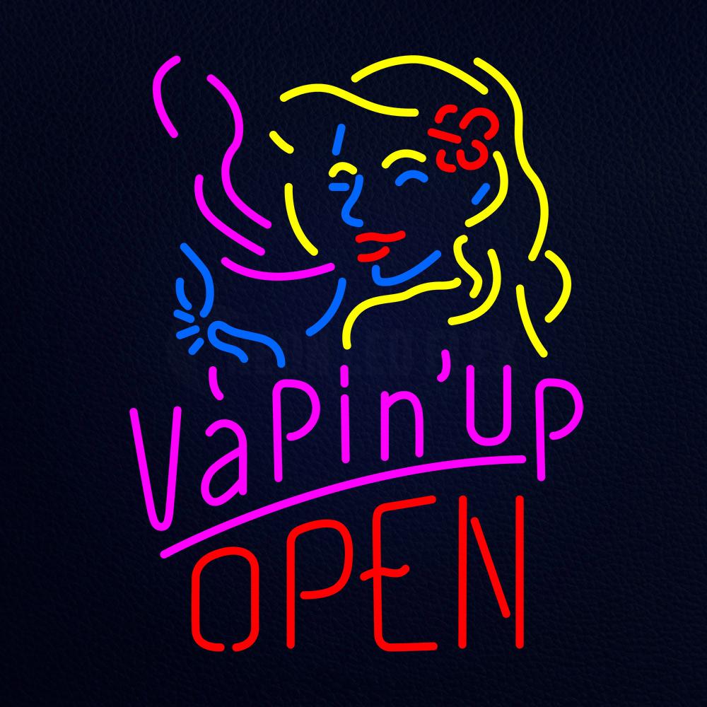 Vapin Up Open Neon Flex Sign