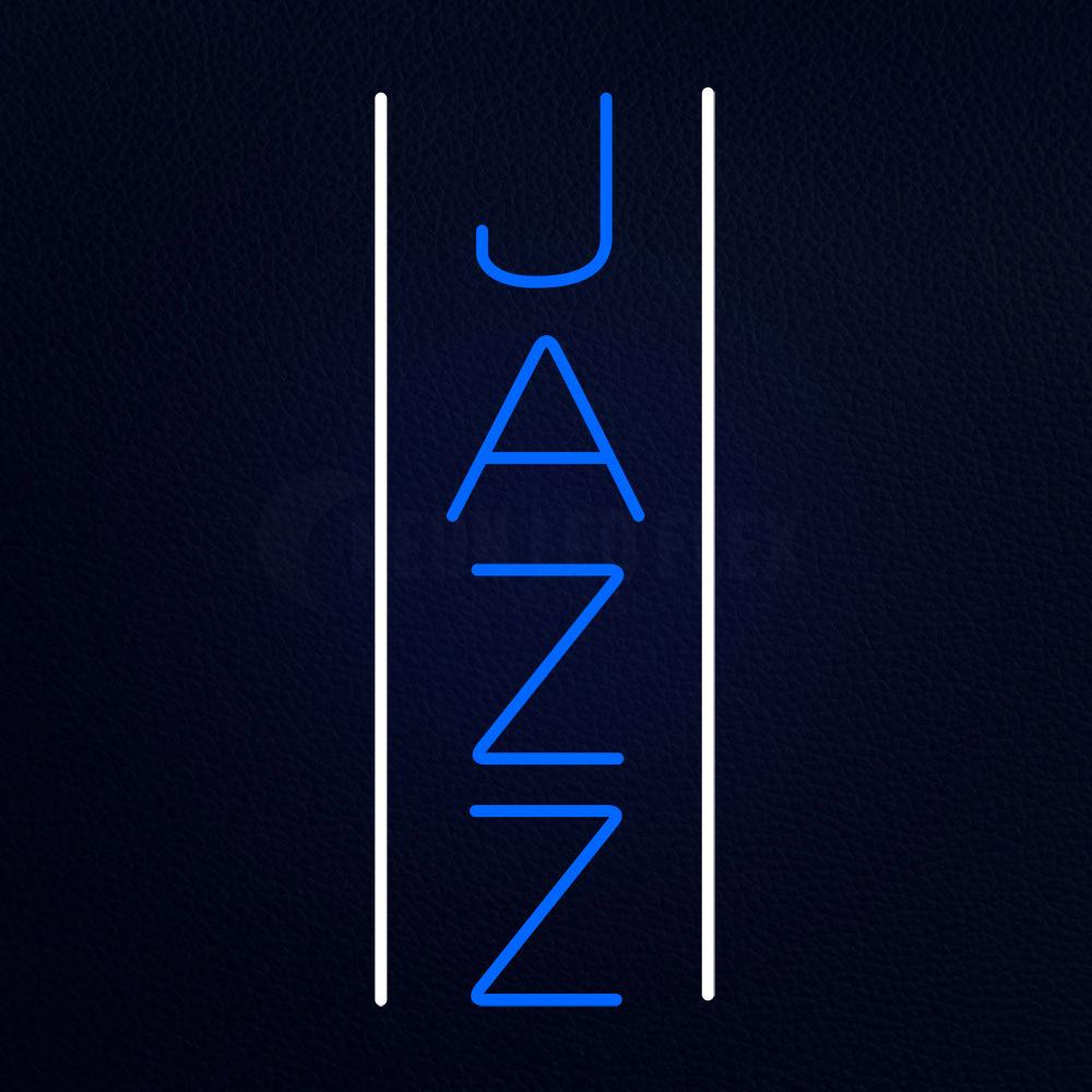 Vertical Jazz Neon Flex Sign