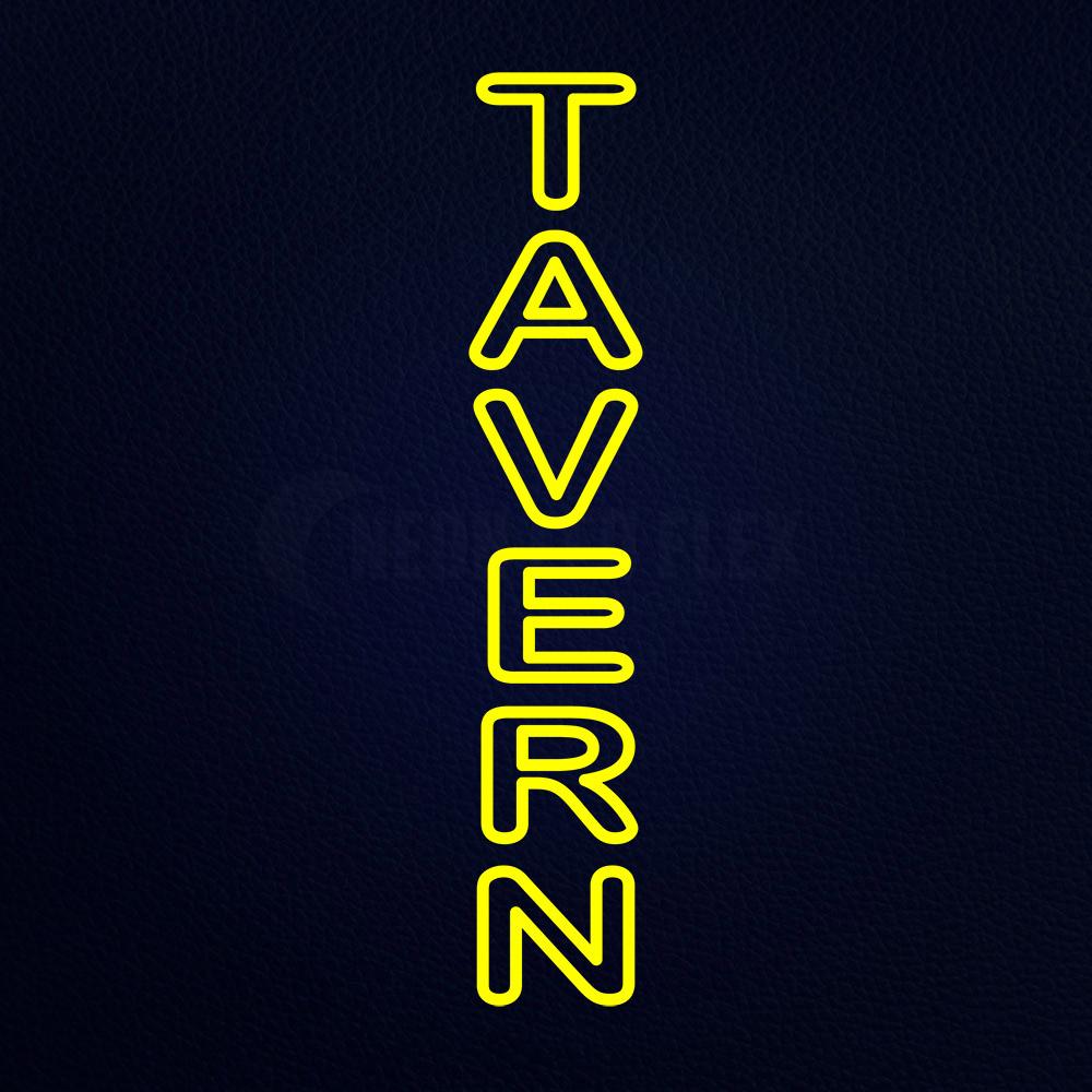 Vertical Tavern Neon Flex Sign