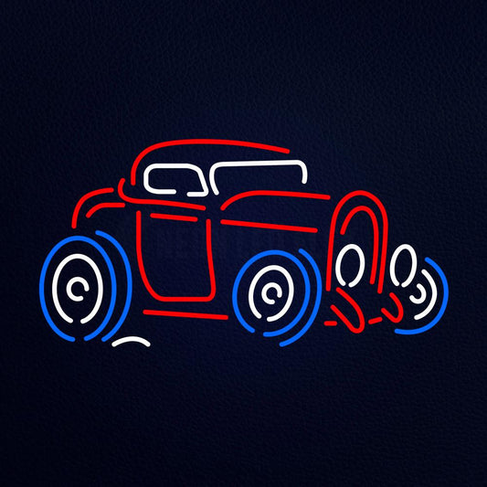 Vintage Car Neon Flex Sign