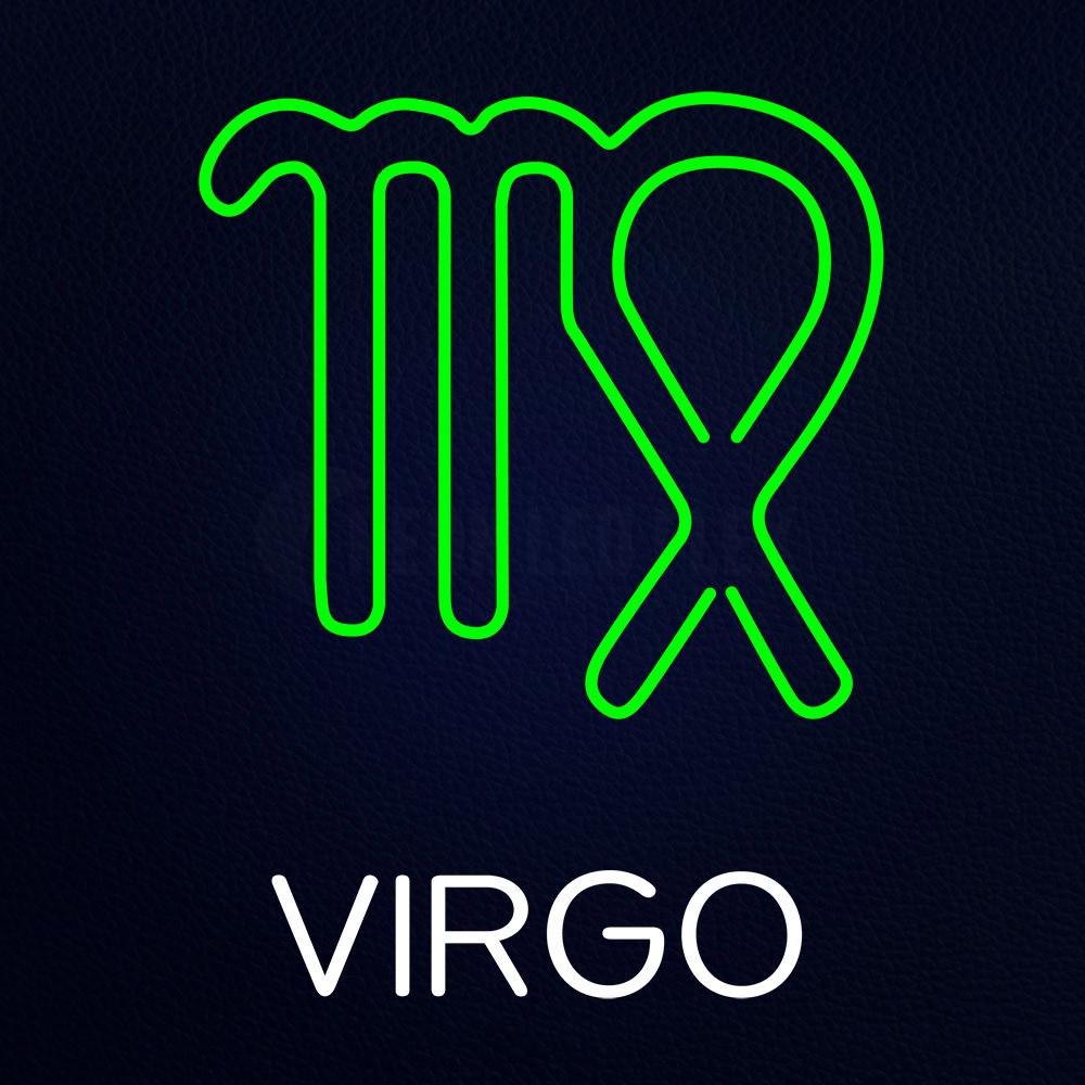 Virgo Logo Neon Flex Sign