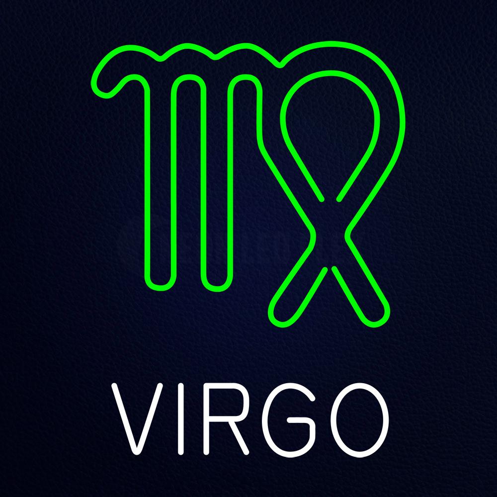 Virgo Logo Neon Flex Sign