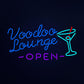 Voodoo Lounge Open Neon Flex Sign