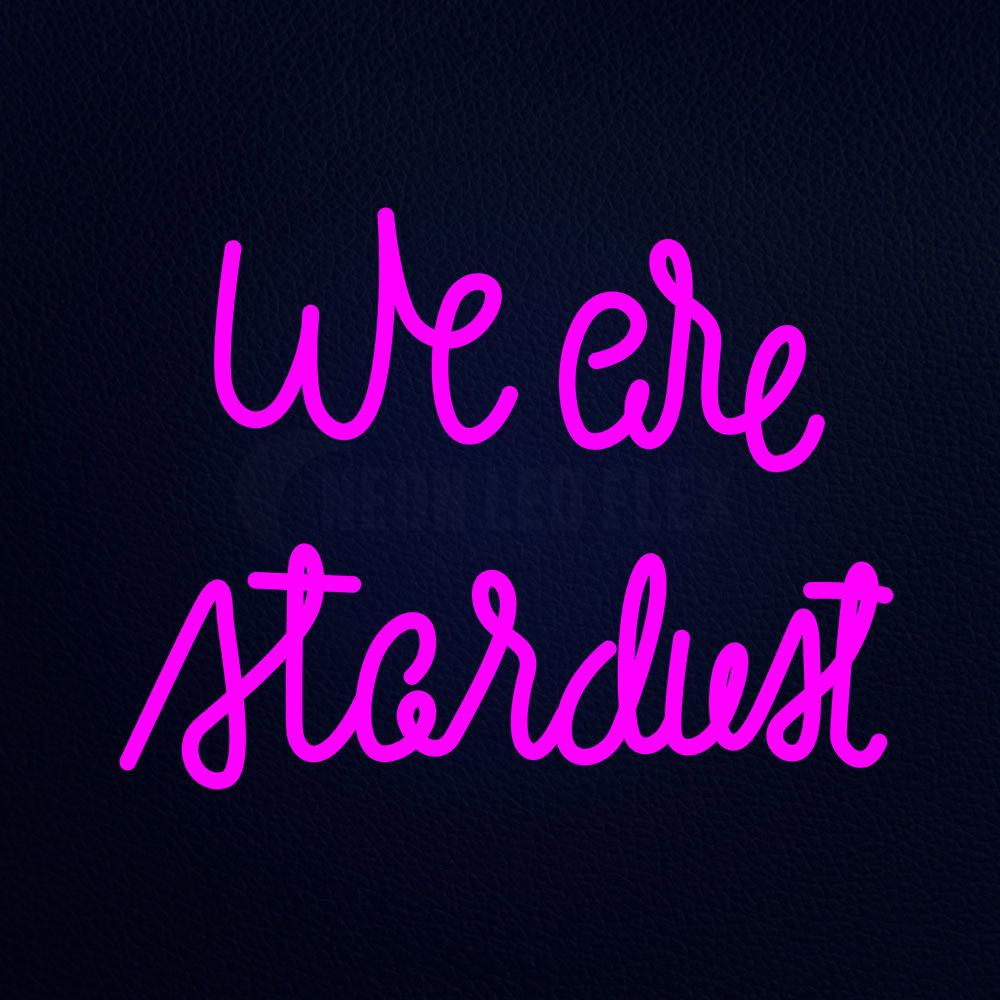 We Are Stardust Neon Flex Sign