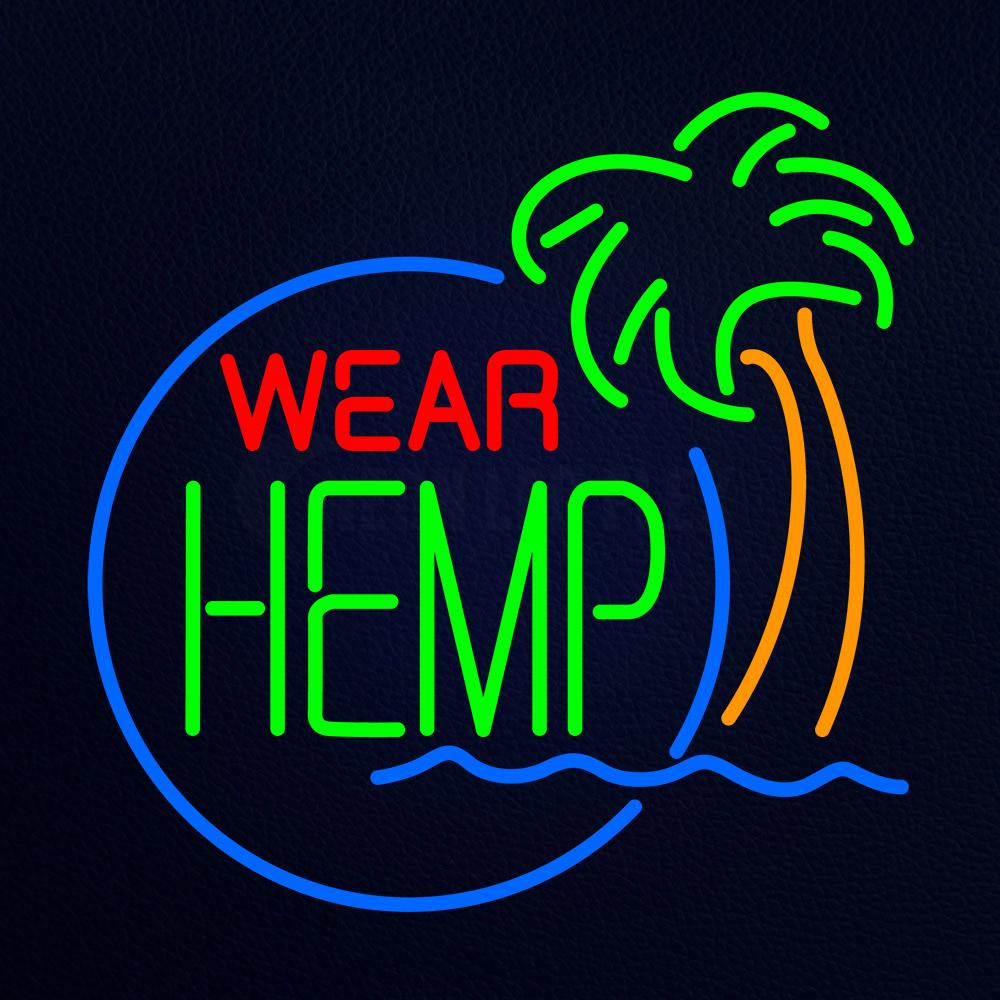 Wear Hemp Neon Flex Sign