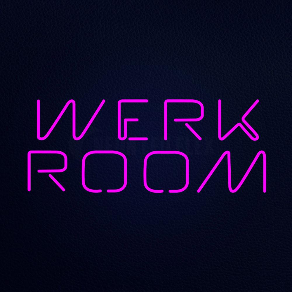 Werk Room Neon Flex Sign