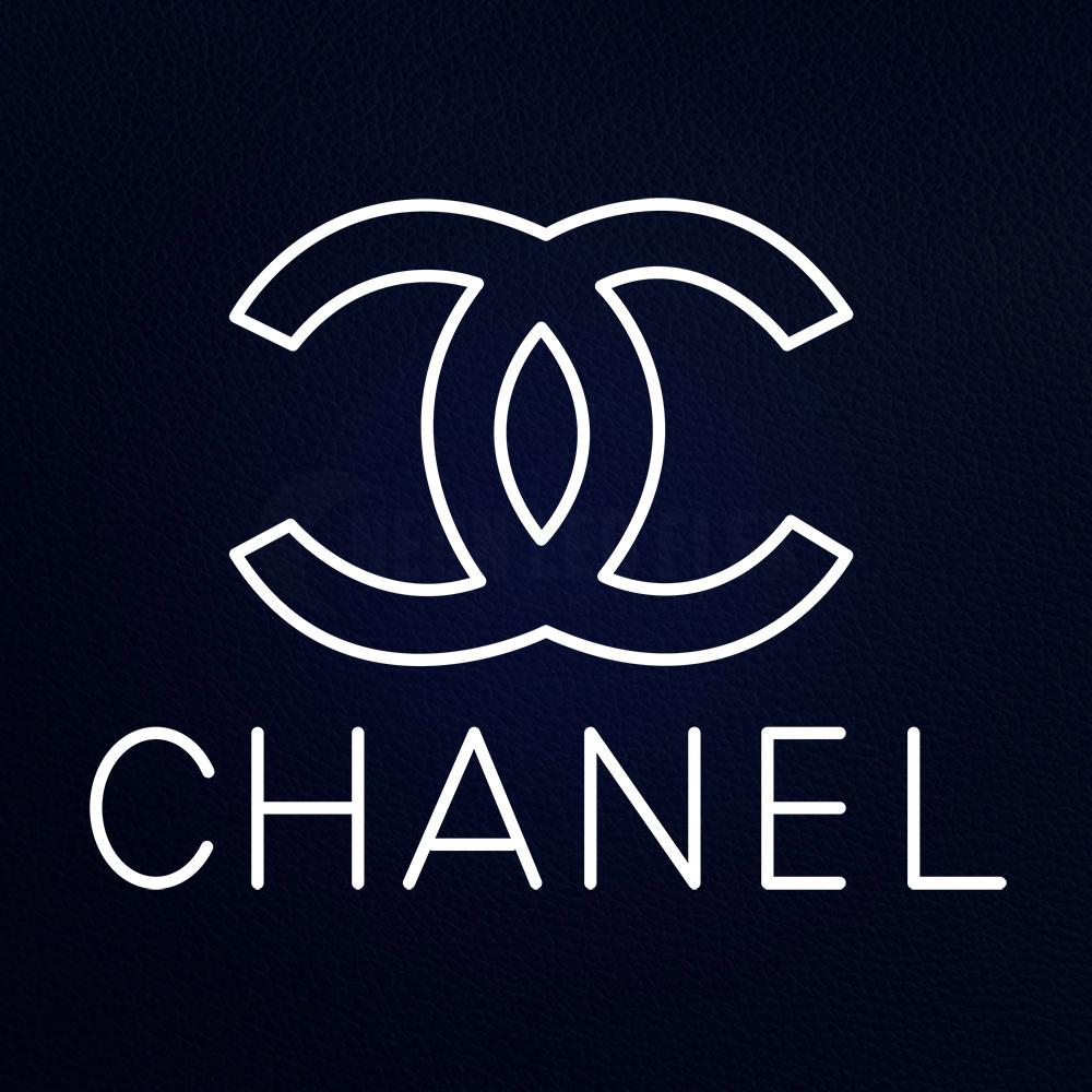 White Chanel Logo Neon Sign – NEON-LEDFLEX