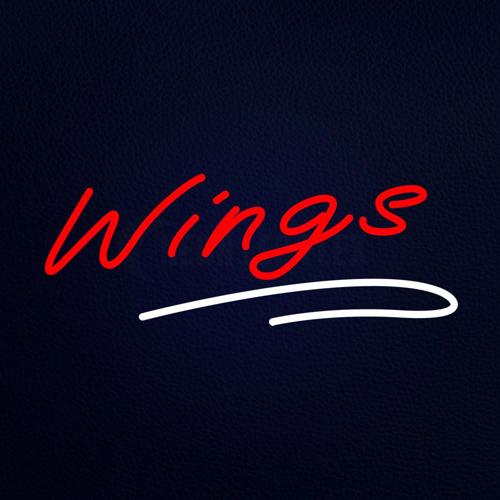 Wings Neon Flex Sign