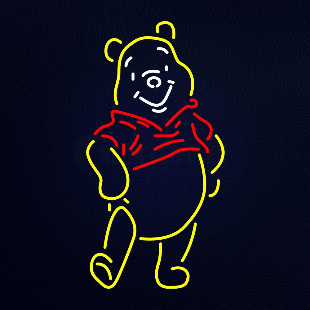 Winnie the Pooh Neon Flex Sign