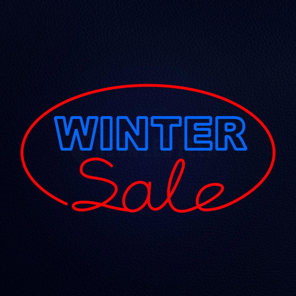 Winter Sale Neon Flex Sign