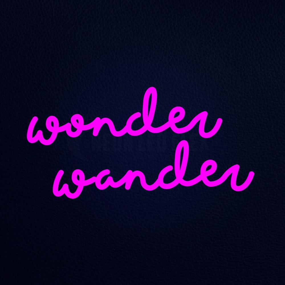 Wonder Wonder Neon Flex Sign