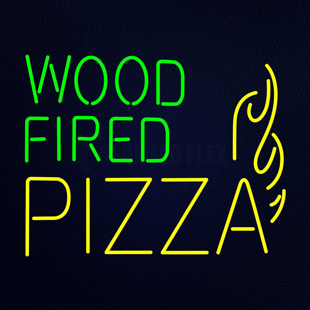 Wood Fired Pizza Neon Flex Sign