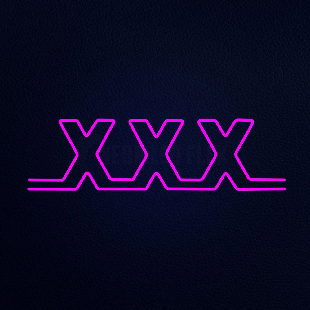 Xxx Neon Flex Sign