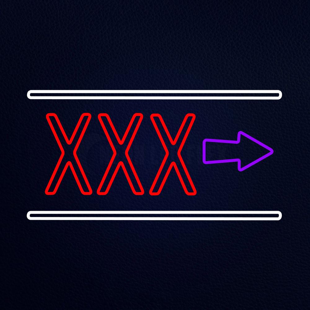 Xxx Neon Flex Sign