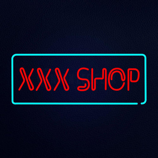 Xxx Shop Neon Flex Sign