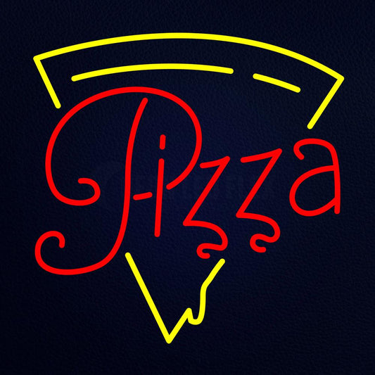 Yellow Pizza Neon Flex Sign