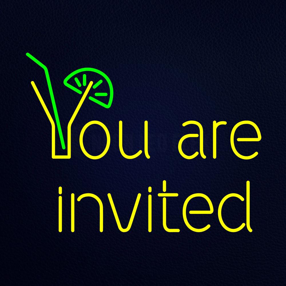 You Are Invited Neon Flex Sign