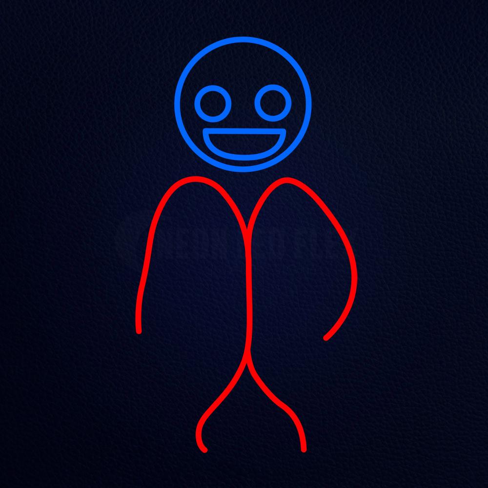 Zombie Emoji Neon Flex Sign