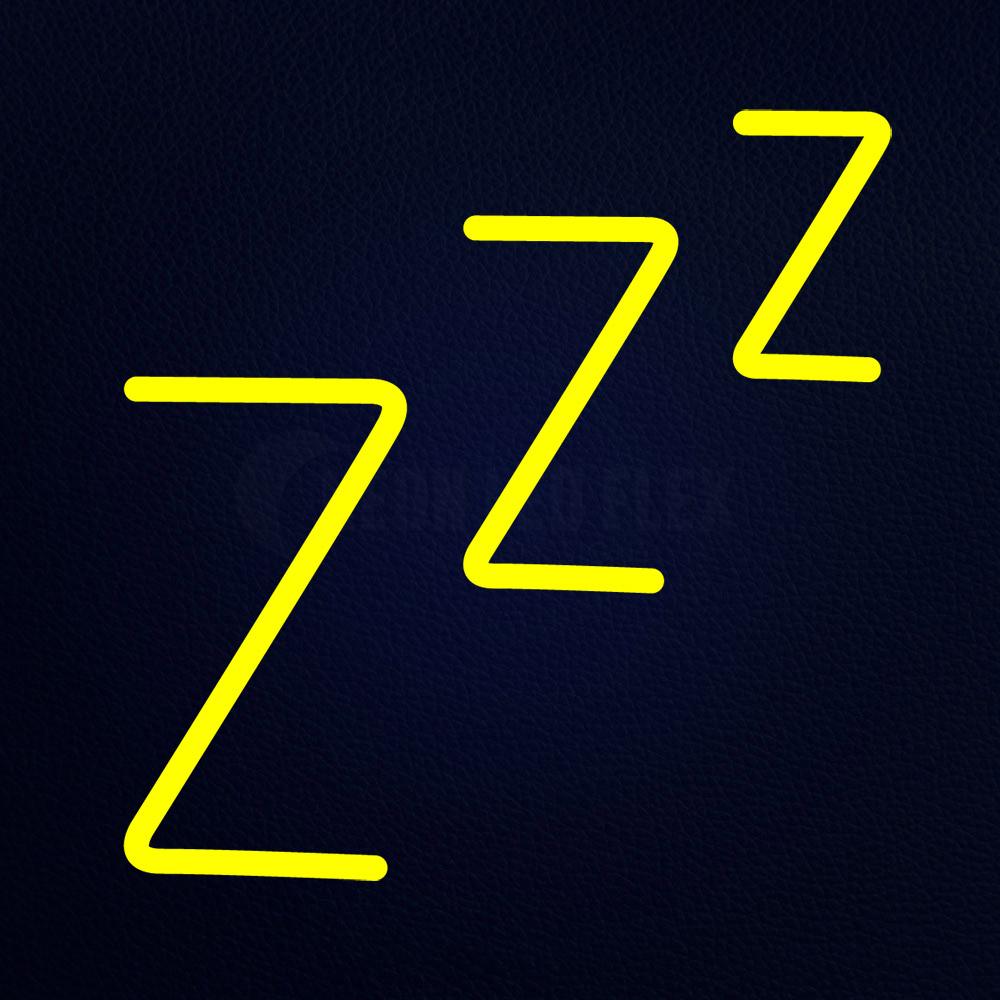 Zzz Neon Flex Sign